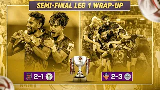 ISL Semi-final Leg 1 wrap-up