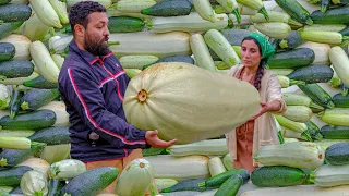 HUGE ZUCCHINI are tastier than meat, no one believes that I cook them so easily and deliciously