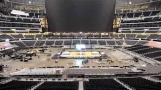 Cowboys Stadium Basketball Time-Lapse