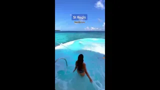 Saint Regis -MALDIVES 🗺#shortsvideo #shorts #holidays