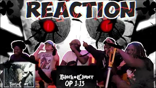 Black Clover Opening 1-13 REACTION!! What Anime Has The Best Openings? || Anime OP Reaction