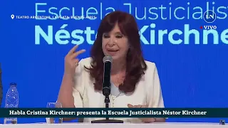 Cristina Kirchner: "La inflación no para con una dolarización"