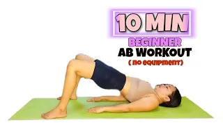 10 min beginner AB WORKOUT | no equipment | Home workout | CoachCathPancho TV