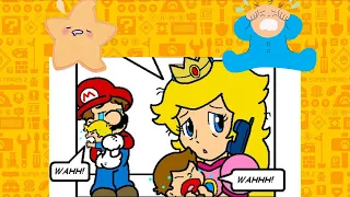 Luigi and Daisy The Babysitters (Comic Dub)