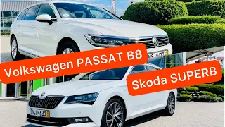 Volkswagen Passat B8 2018 HIGHLINE vs Skoda SUPERB огляд авто