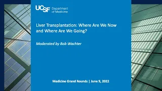 Liver Transplantation: Where Are We Now and Where Are We Going?