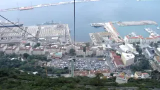 🇬🇮 Cable Car from Rock of Gibraltar (GIBRALTAR)