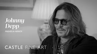 WORLDWIDE EXCLUSIVE: First look at Johnny Depp's debut artwork collection with Castle Fine Art