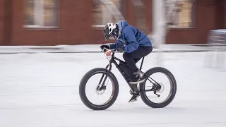 Гонка на Фэтбайке.  Snowcross 30 января в Сосновоборске.