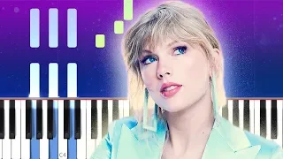 Taylor Swift - Daylight (Piano Tutorial)