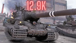 World of Tanks AMX M4  12.9K Damage 8 Kills & Rinoceronte 12K damage 10 Kills sara