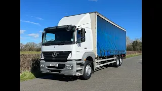 Mercedes Benz Axor 2533 6 X 2 Curtainsider