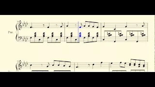 Katyusha Music sheet