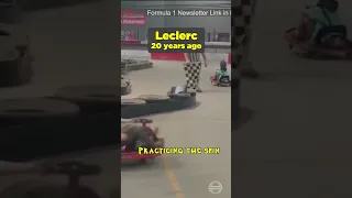 Charles Leclerc has been practicing for 20 years