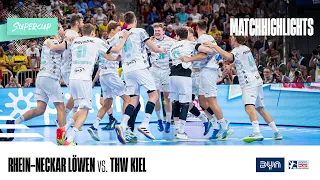 Spielhighlights: Pixum Super Cup 2023 | THW Kiel vs. Rhein-Neckar Löwen