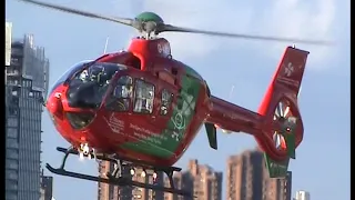 #Battersea heliport London 29th September inc G WASC EC135 WELSH CHILDERNS AIR AMBULANCE