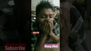 bhang efect.funny videos.#shorts