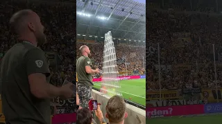 Dynamo Dresden | 3.Spieltag Heimsieg mit Becherpyramide 🖤💛