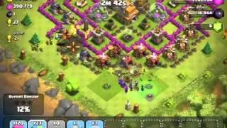 Clash of Clans - 800k raid with archers and golbins + Lvl 2