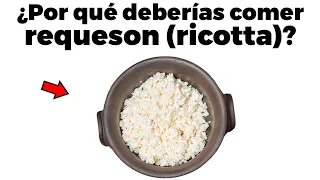 11 razones para comer requeson (ricotta) cada semana