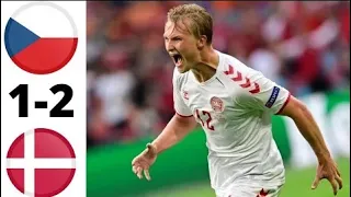 Czech republic vs Denmark 1-2 All Extended Highlights & Goals - 2021