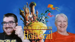 My Mom Watches MONTY PYTHON AND THE HOLY GRAIL (1975) | Movie Reaction | First Time Watching