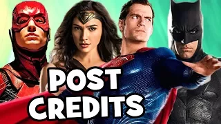 Justice League POST-CREDITS Scenes & Justice League 2 Theory Explained