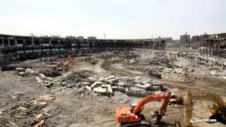 New York Yankee Stadium Demolition Time-Lapse