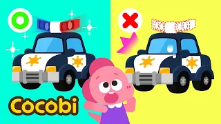 Where is My Police Car Siren?😮🚨 + and More Songs for Kids | Cocobi