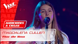 Magdalena Cullen - "Flor de lino" - Audiciones a ciegas - La Voz Argentina 2021