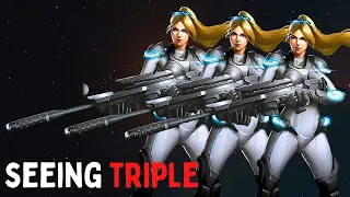 TRIPLE NOVA TRIPLE TROUBLE - Weekly Brawl [Starcraft 2 Direct Strike]