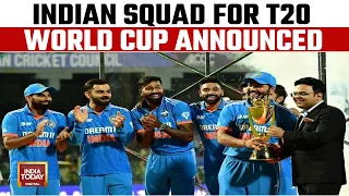 Team India For T20 World Cup Announced | Sanju Samson & Pant Included As Wicketkeepers | T20 WC 2024