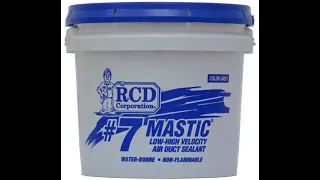 RCD Corporation® #7 Mastic® Premium Air Duct Sealant