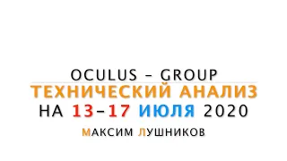 Технический обзор рынка Форекс на неделю: 13 - 17 Июля 2020 | Максим Лушников