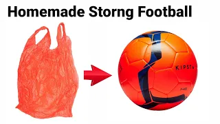 How to make football with balloons at home/DIY Football /homemade football /football making at home