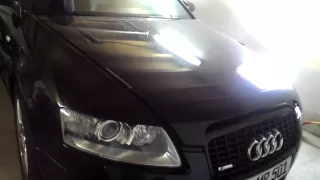 Xenon Birne wechseln Audi A6 Avant 2,7 TDI ( 4f ) Left / Links Light Installation  HD-Video