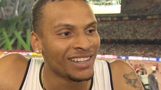 WCH 2015 Beijing - Andre De Grasse CAN 100 Metres Heat 5