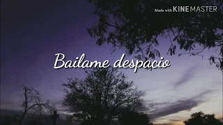 Bailame despacio (letra) -Xantos ft. Dynell