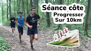 Séance Côte - Progresser au 10km - Course à pied - Gagner en Vitesse & en Puissance - Vertus Côte