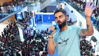 Virat Kohli's CRAZY FANS At Philips New Trimmer Launch | Oberoi Mall Mumabi