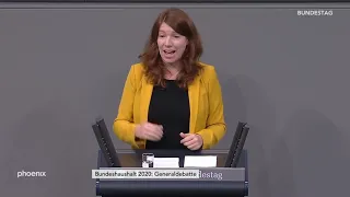 Anna Christmann (B90/Grüne) in der Generaldebatte am 27.11.19