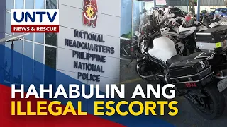 Special team vs hindi awtorisadong security escorts, bubuoin ng PNP at DOTr