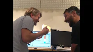 Röyksopp & Lars Vaular in the studio - To Minutter