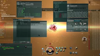 EVE-online Sansha Surveillance Squad. Combat Sansha Nation expedition on Stratios | Final location