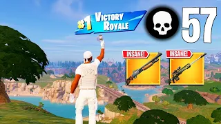 57 Elimination  Solo Vs Squads  Wins Full Gameplay Fortnite Chapter 5 Season 1