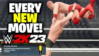 Every New Move In WWE 2K23!