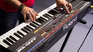 The Roland Juno 106 In Action