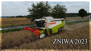 Żniwa Rzepaku 2023 | Claas Lexion 430 | F.H-U Daw-Kam G.Kulik | 2x Man TGX 18.440