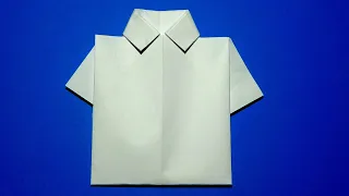 Camisa de Papel - Origami paso paso