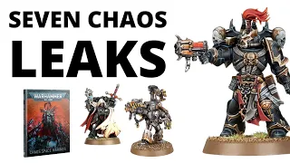 ENORMOUS Chaos Codex Rules Changes - Dark Pacts, Marks, Removed Units, Iron Warriors and MORE